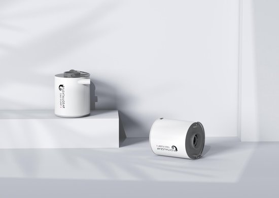 Flextail Gear luchtbed pomp Tiny Pump X - Oplaadbare luchtbedpomp - 400LM lantaarn - 3-in-1 - wit van Flextail Gear — afbeelding 2