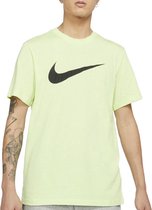 Nike Nike Sportswear Icon Swoosh T-shirt - Mannen - geel - zwart