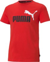 Puma Essentials kinder sport T-shirt - Rood - Maat 152