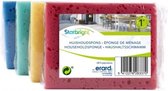 Starbright Huishoudspons 15 X 12 Cm Foam Rood