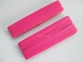 dox biaisband 20mm kleur 786 donker roze 5 meter