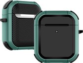Airpods Hoesje – Armor Hard Case – Groen