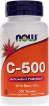 Vitamine C-500 with Rose Hips 100tabl