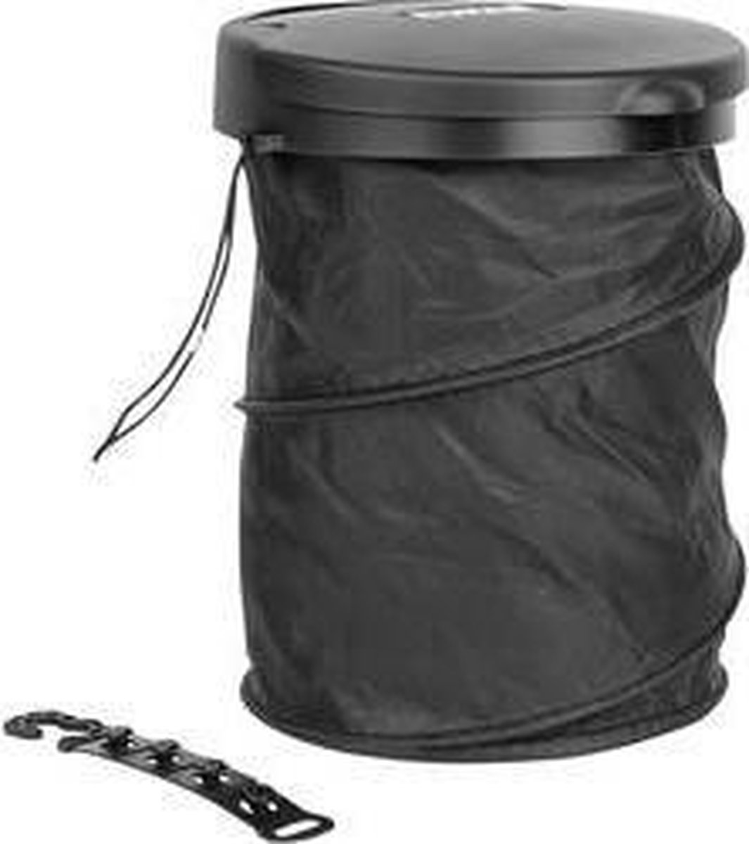 Eufab Garbage bucket foldable 17526 Afvalbak 4 l (Ø x h) 160 mm x 205 mm Zwart 1 stuk(s)