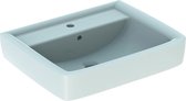 Geberit Renova Plan Opbouwwastafel Met Kraangat En Overloop 600x480mm KeraTect Wit