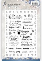 Stempel - Amy Design - Vintage Winter Nederlands