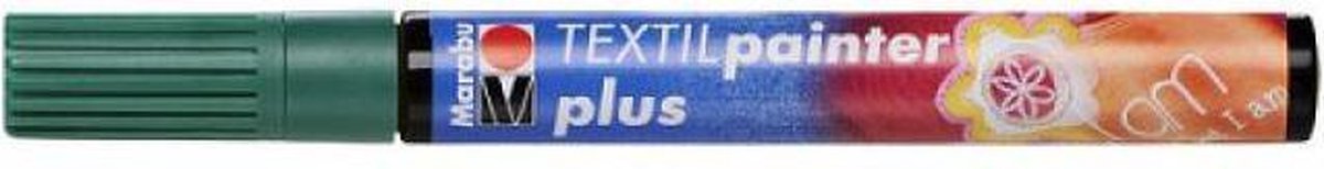 Textil painter - plus punt 3 mm - Donkergroen