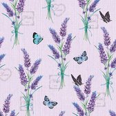 Servet Lavender With Love (5stuks)