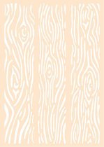 Joy! Crafts Polybesa Mixed mediastencil A6 - Houten planken 6005/0002 A6