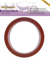 Hobbyjournaal - Extra Sticky Tape - 12 mm