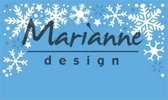 Marianne Design Creatable Mal Sneeuwvlokken border LR0498