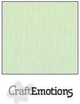 CraftEmotions linnenkarton 10 vel groen 27x13,5cm 250gr / LHC-09