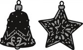 Marianne Design Craftable Mal Tinys ornaments star & bell CR1382