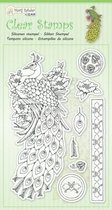 MRJ Clear stamps Peacock