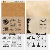 Mica Sheets - Christmas in Gold van Amy Design