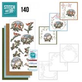 Stitch and Do 140 - Amy Design - Noël nostalgique - Oiseaux de Noël