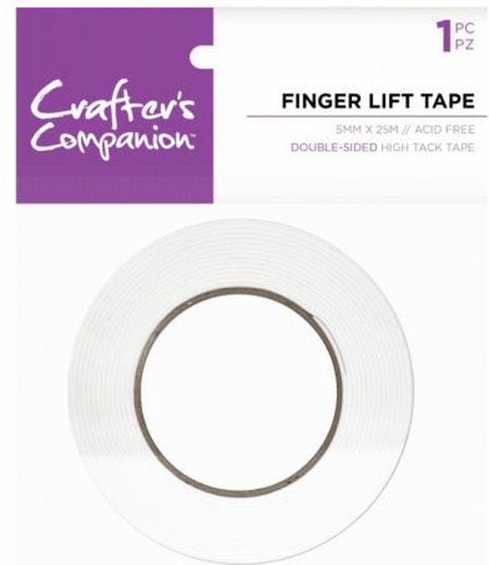 Foto: Crafter s companion dubbelzijdige vinger lift tape