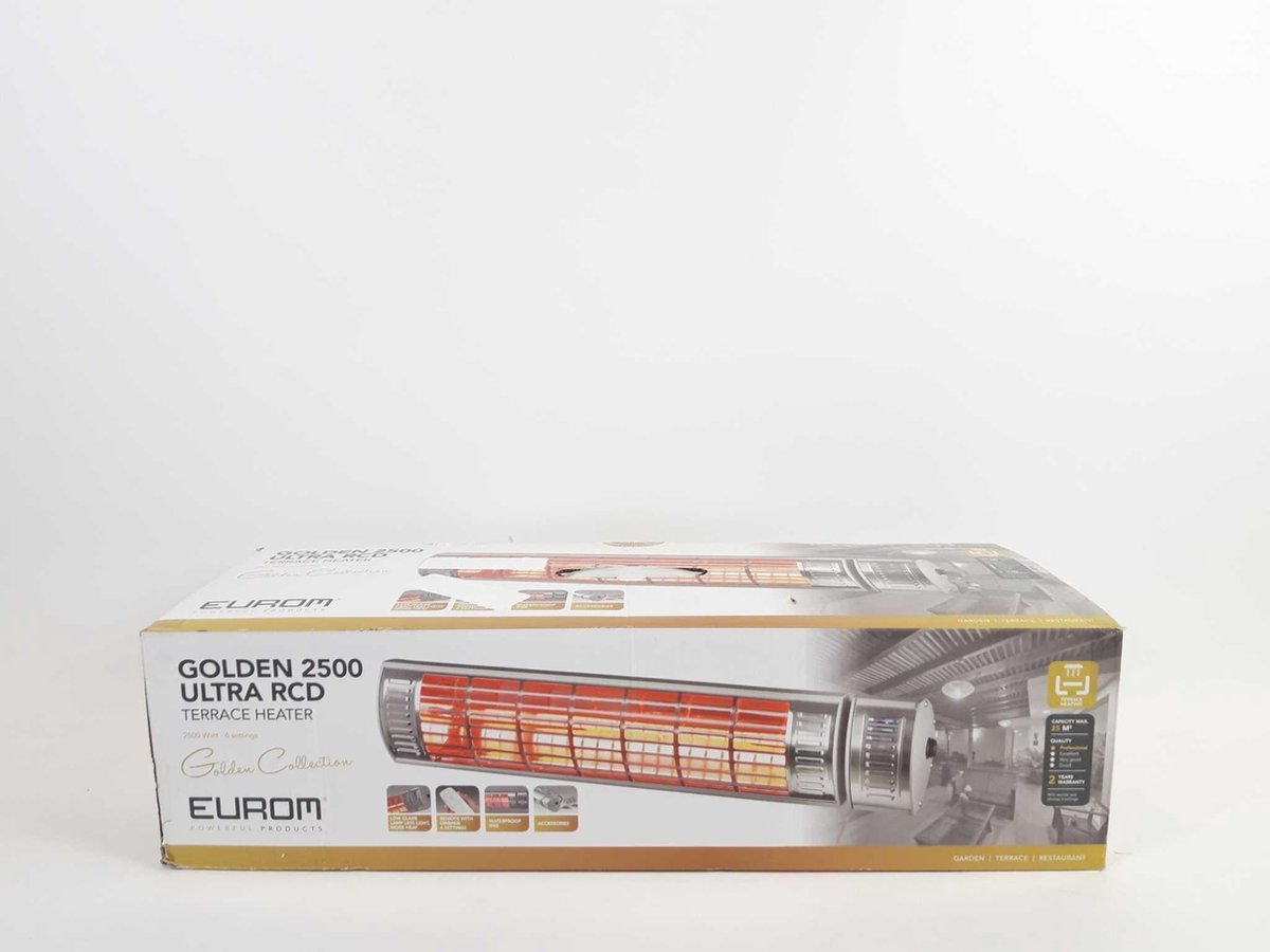 Eurom Golden 2500 Ultra RCD - Hanging patio heater