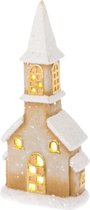 Riverdale - Led-licht Church bruin 43cm - Bruin