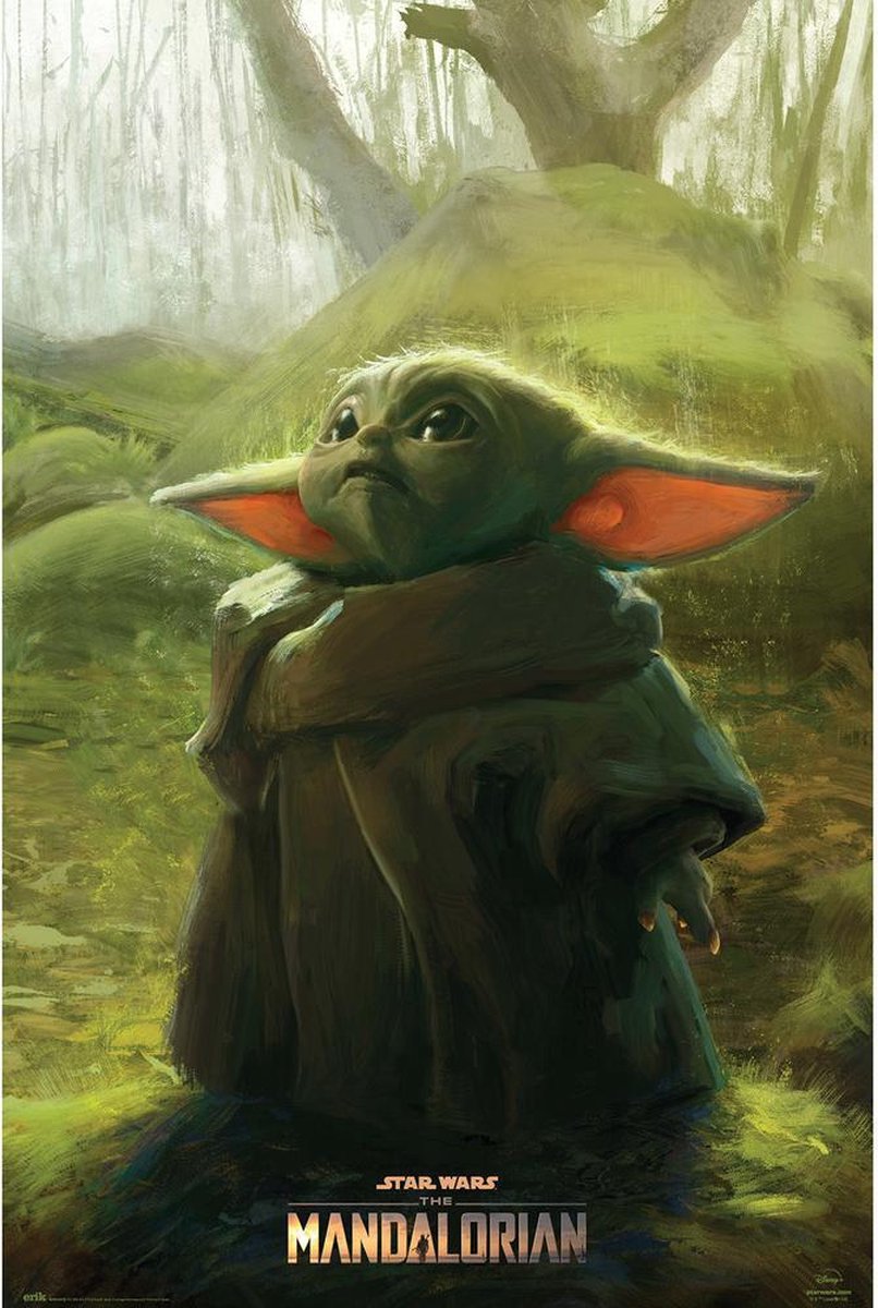 Mandalorian poster The Child Yoda Star Wars 61 x 91.5 cm.