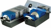 Han 9260-13 Cd-Box 60 Cds / Dvds / Blu-Rays Plastique Polystereen Zwart 1 Pièce (LXHXP) 168 X 150 X 365 mm