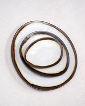 Mercurio Bord Ovaal in Aardewerk - 15x11cm (set van 6)