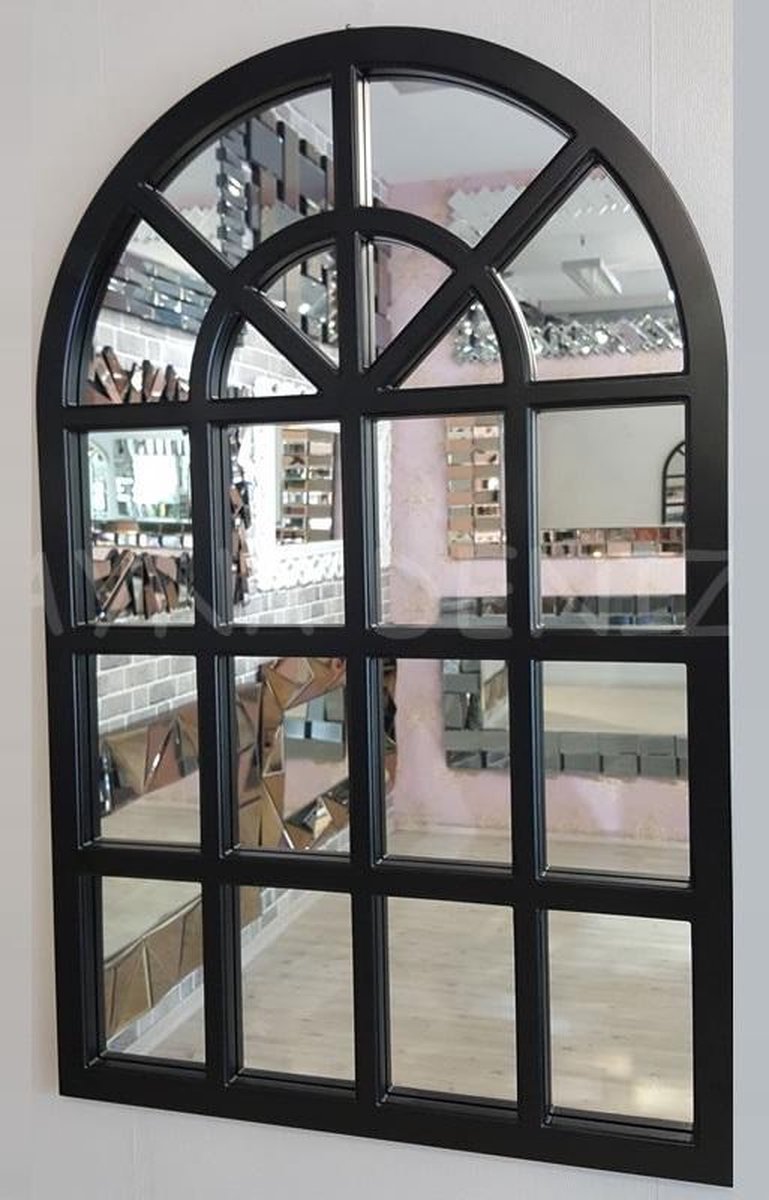 Tuinspiegel Gotische Buitenspiegel, Kerkraam, tuin spiegel met frame,  wandspiegel 60 x... | bol