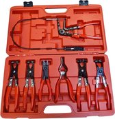 Slangklem tangen set 7 delig