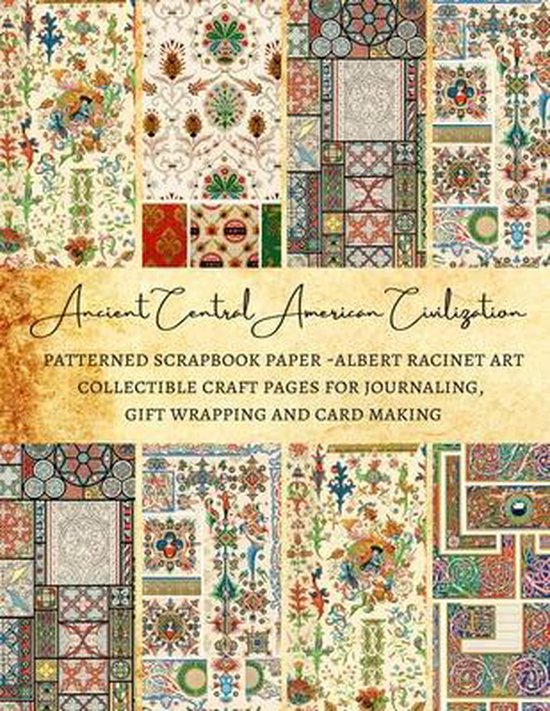Ancient Central American Civilization Patterned Scrapbook Pa ... - cover