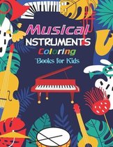 Musical Instruments Coloring Book for Kids