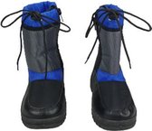 Sneeuw laarzen met rits - Zwart / Blauw - Maat 28