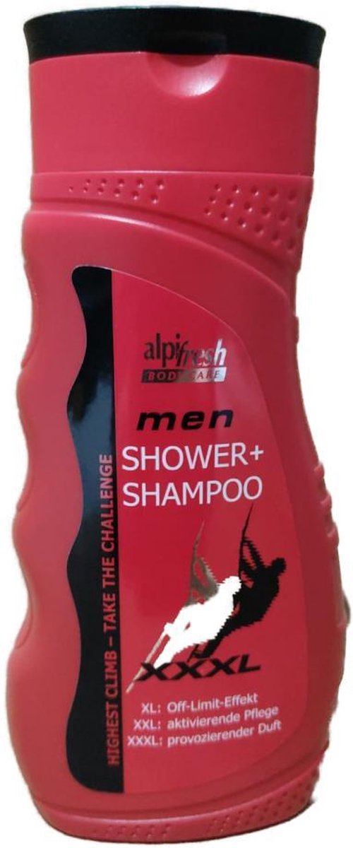 Alpi Fresh Body Care - Shower + Shampoo XXXL - Voordeelverpakking (4 x 300 ml)