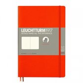 Leuchtturm notitieboek softcover 19x12.5 cm blanco oranje