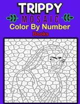 Trippy Mosaic Color By Number Books
