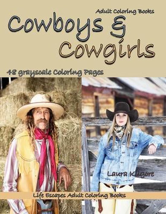 Foto: Adult coloring books cowboys cowgirls