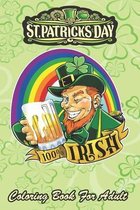 St Patricks Day Coloring Book For Adult