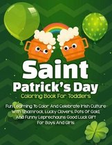 Saint Patrick's Day Coloring Book For Toddlers