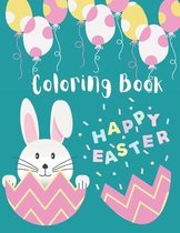 Happy Easter Coloring Book