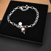 Dames armband | thee |zilveren armband dames | cadeau voor haar | bedelarmband