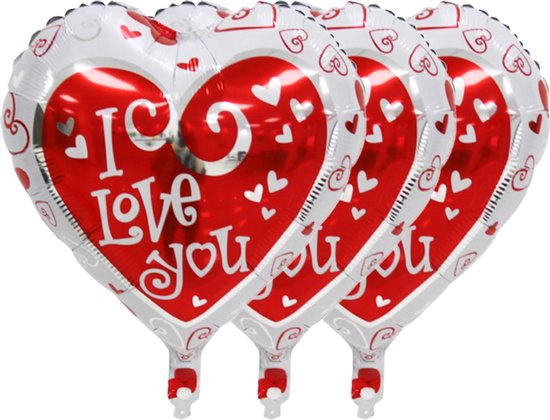 Weinig Gelukkig begrijpen Valentijn cadeautje voor hem - Valentijn cadeautje voor haar - Valentijn  ballonnen I... | bol.com