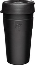 Keepcup Thermal RVS dubbelwandig 454 ml Zwart