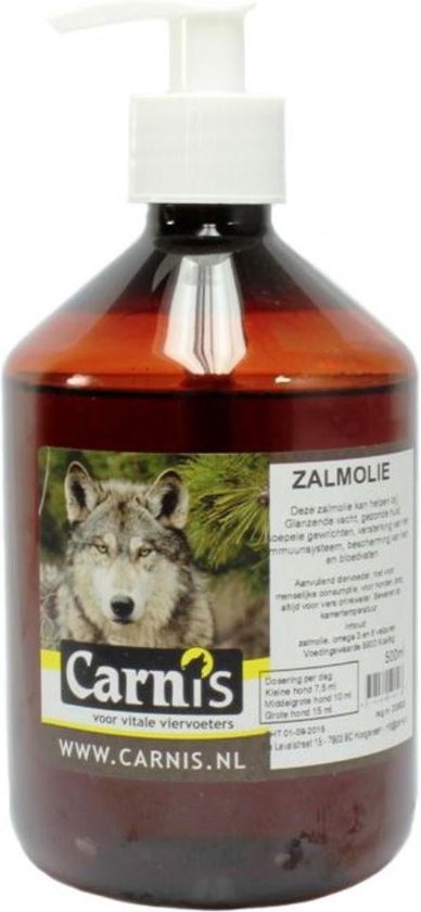 reinigen Wafel strijd 100% Wilde Schotse Zalmolie, 500 ml | bol.com