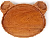 Khaya - houten kinderbord - duurzaam kinderservies - plasticvrij bord