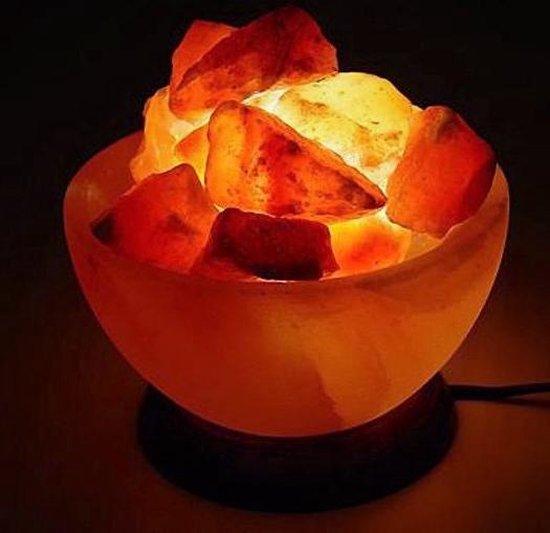Himalaya zoutlamp - Fireball zoutkristal lamp