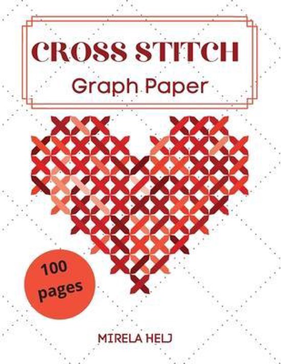 Cross Stitch Graph Paper(100 Pages) - cover