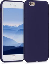 kwmobile telefoonhoesje voor Apple iPhone 6 / 6S - Hoesje voor smartphone - Back cover in deep ocean