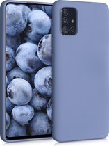 kwmobile telefoonhoesje voor Samsung Galaxy A51 - Hoesje voor smartphone - Back cover in lavendelgrijs mat