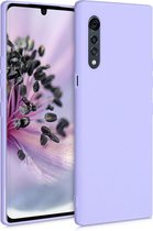 kwmobile telefoonhoesje voor LG Velvet - Hoesje voor smartphone - Back cover in lavendel