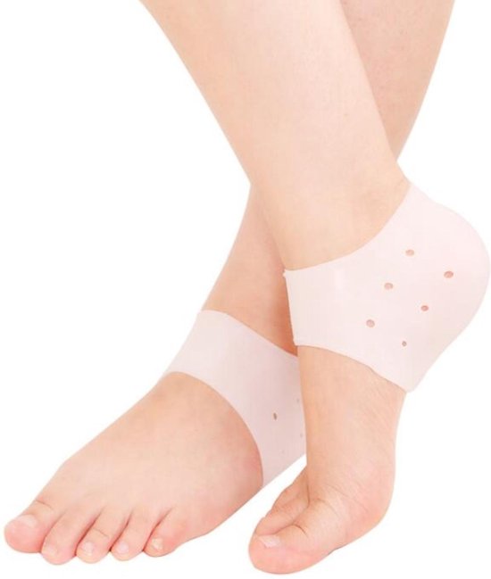 Eelt sokken - eelt verwijderaar - 2 paar - silicone - tegen eelt en  hielkloven -... | bol.com