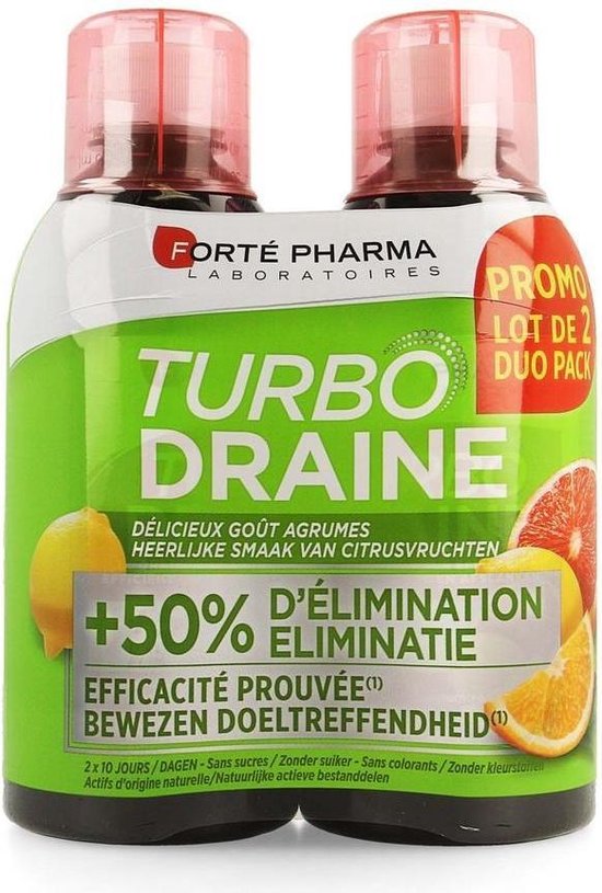 Turbodraine Citrusvruchten 2x500ml